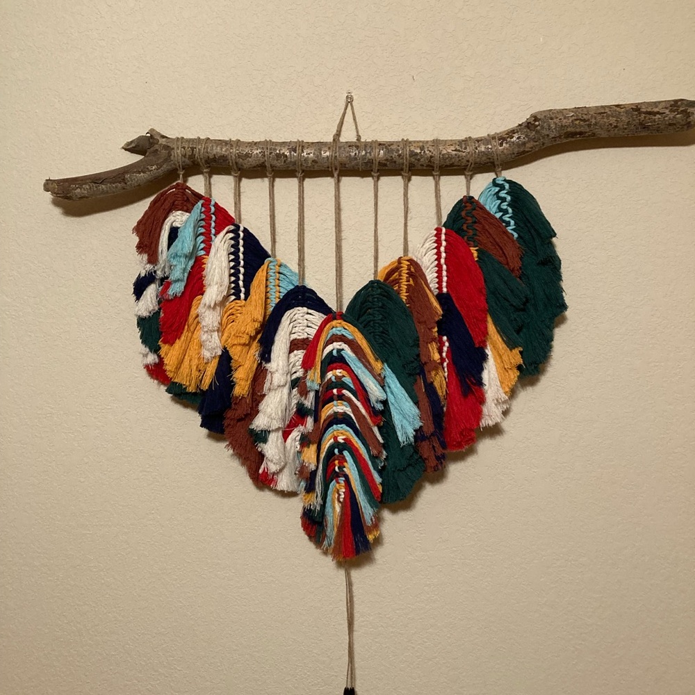 Custom Macrame! Let me know what you want…colors, size, and design!